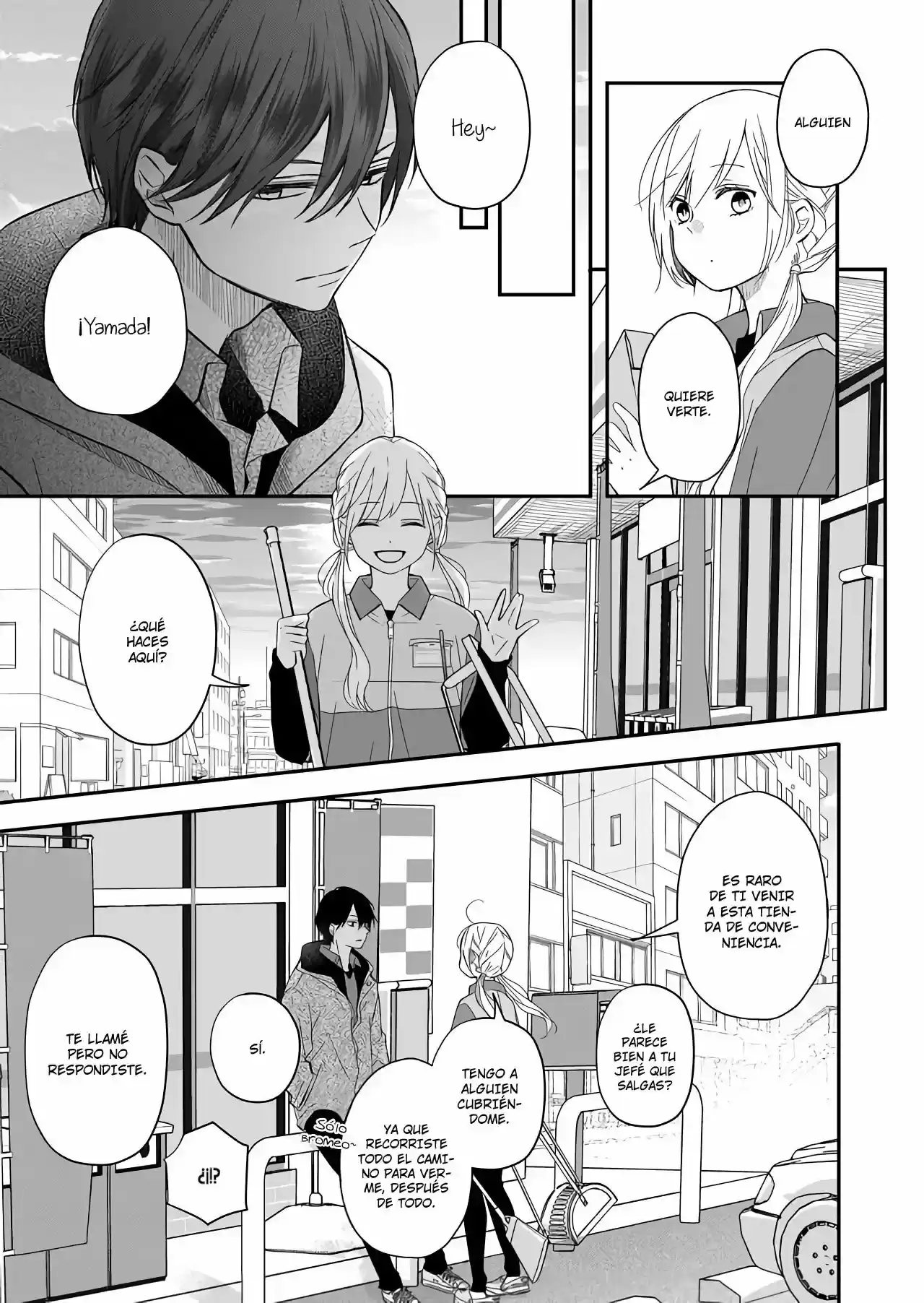 Página 23 — Yamada-kun to Lv999 no Koi wo Suru Capítulo 37