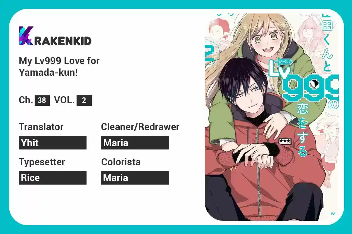Página 1 — Yamada-kun to Lv999 no Koi wo Suru Capítulo 38