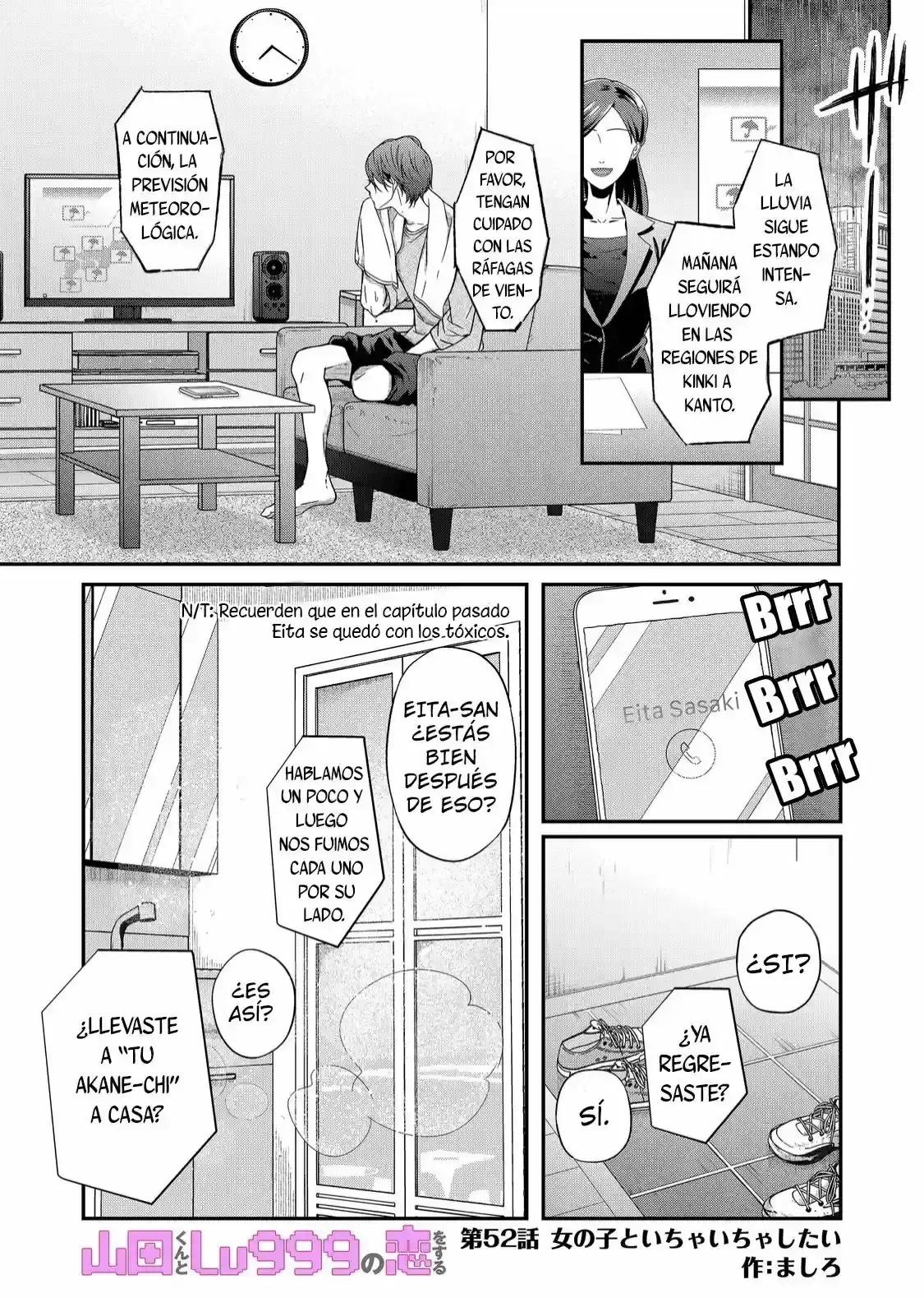 Página 18 — Yamada-kun to Lv999 no Koi wo Suru Capítulo 52
