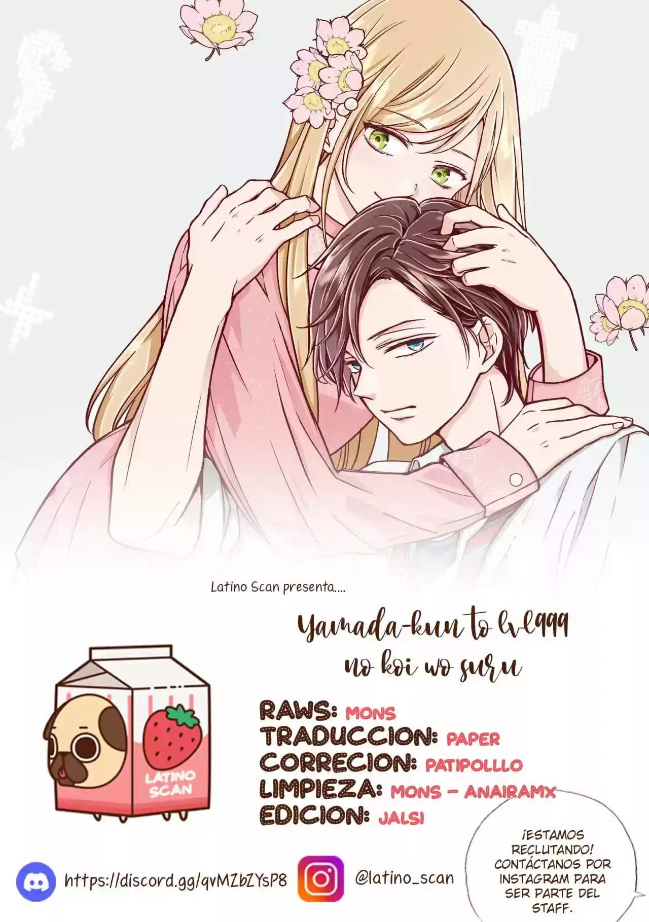 Página 21 — Yamada-kun to Lv999 no Koi wo Suru Capítulo 57
