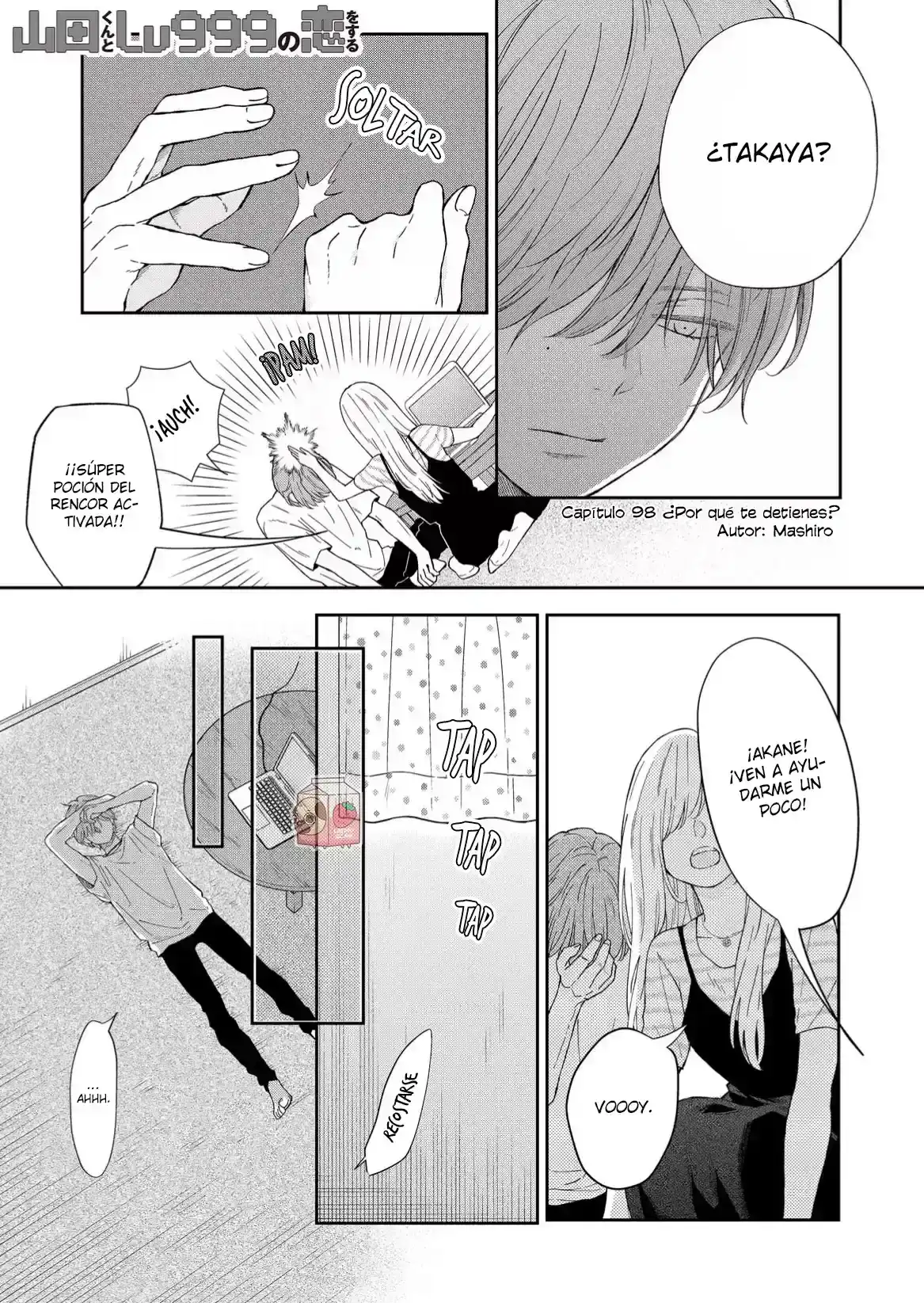 Página 24 — Yamada-kun to Lv999 no Koi wo Suru Capítulo 98