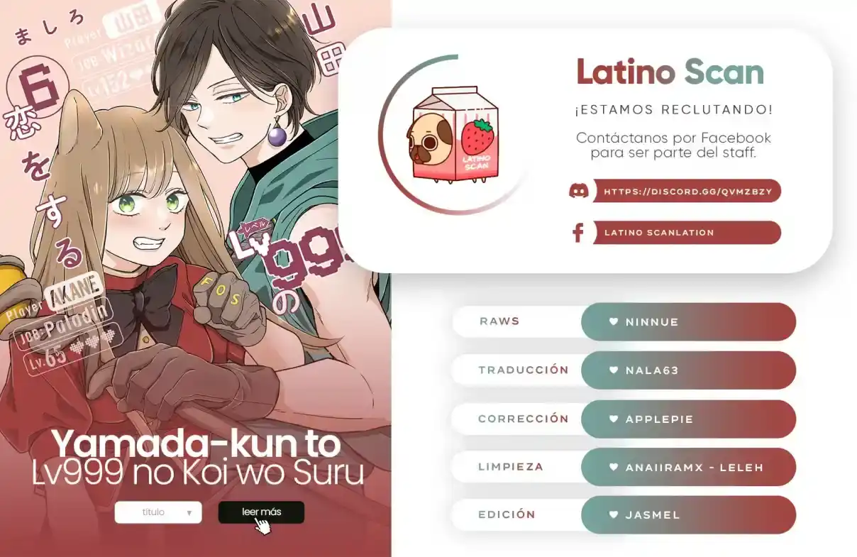 Página 19 — Yamada-kun to Lv999 no Koi wo Suru Capítulo 104
