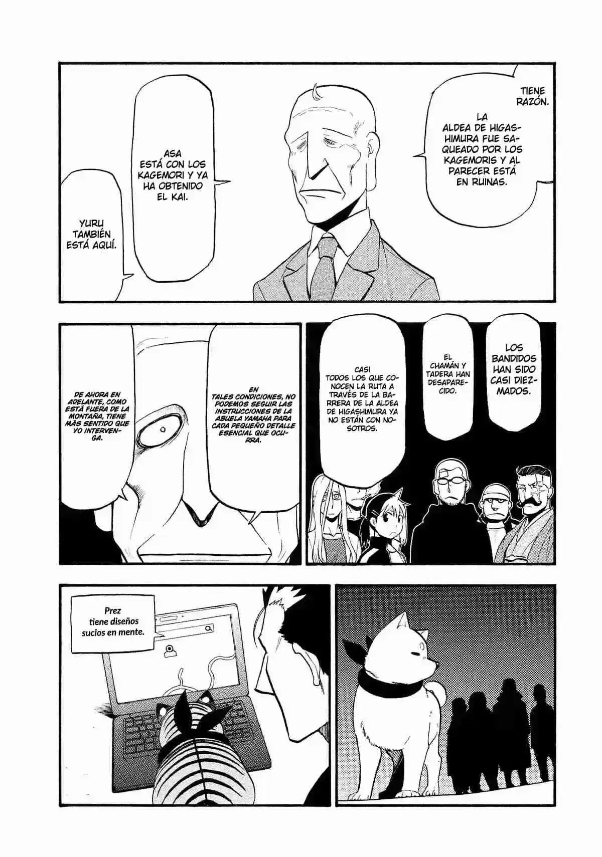 Página 35 — Yomi no Tsugai Capítulo 32
